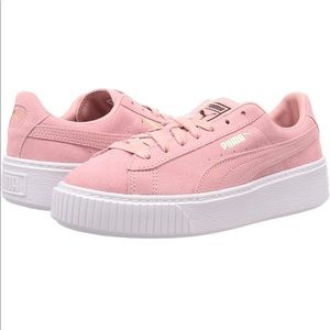 Pink Platform Pumas - Brand New